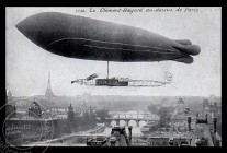 Histoire de l’aviation – 29 octobre 1908. En ce jeudi 29 octobre 1908, le ballon dirigeable   Clément Bayard » va effectuer