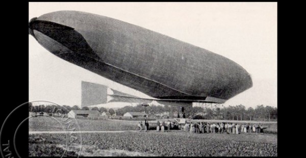 
Histoire de l’aviation – 3 juillet 1905. En ce lundi 3 juillet 1905, avant 4 heures du matin, le ballon dirigeable   Lebaudy
