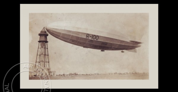 Histoire de l’aviation – 29 juillet 1930. Après de nombreux reports, le dirigeable britannique baptisé   R-100 », l’un d