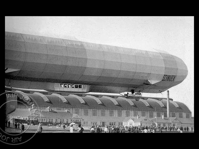 Le 28 juin 1912 dans le ciel : Le « Schwaben » s’embrase