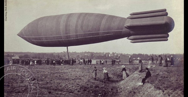 Histoire de l’aviation – 6 décembre 1907. En ce vendredi 6 décembre 1907, c’est le ballon dirigeable baptisé   Ville
