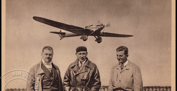 Histoire de l’aviation – 12 septembre 1931. Leur échec en date du 11 juillet 1931 n’a pas découragé les aviateurs Marcel 