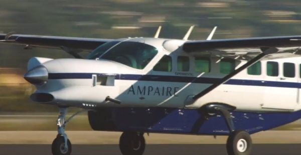
L avion de transport régional à neuf places Eco Caravan de la société américaine Ampaire a effectué son premier vol av