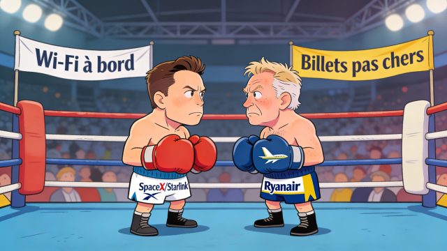 Wifi Starlink, insultes et sondage : Ryanair profite de sa guerre des nerfs avec Elon Musk pour vendre encore plus de billets