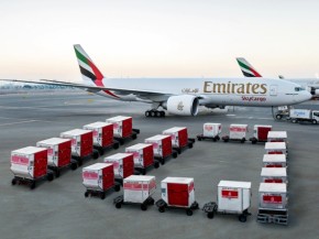 Face à la crise du coronavirus, Emirates SkyCargo, le service de fret d Emirates Airlines, réorganise ses opérations pour achem