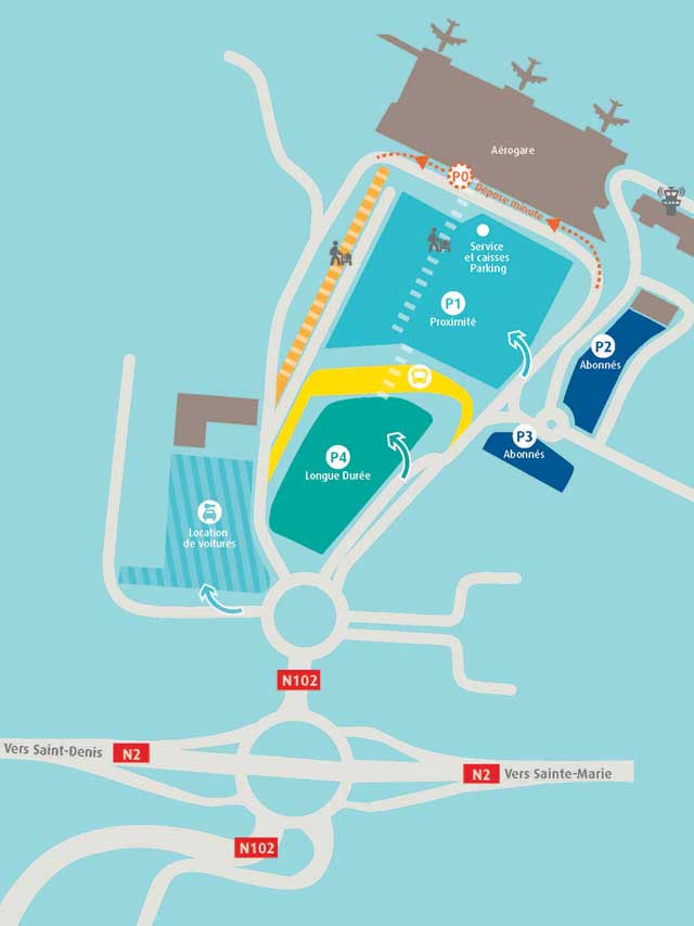 La Réunion-Roland Garros : nouveaux parcs de stationnement et accès à l’aérogare 1 Air Journal