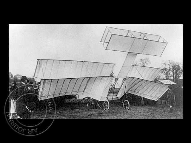 Le 28 février 1907 dans le ciel : Gabriel Voisin essaie l’appareil de Delagrange