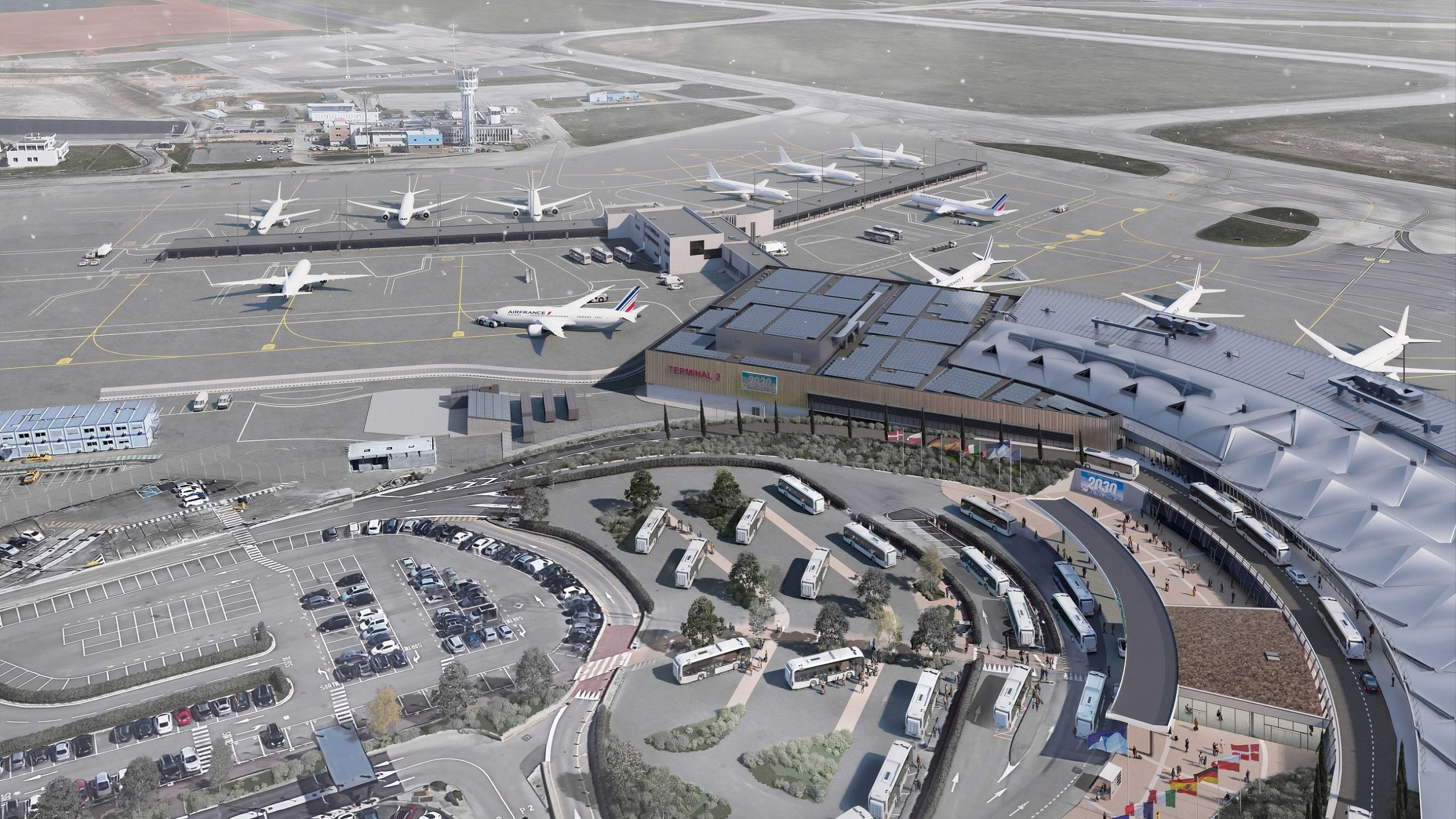 Lyon-Saint Exupéry lance la transformation du Terminal 2 avant les JO d’hiver 2030 1 Air Journal