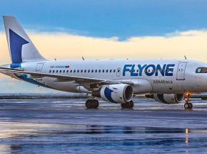 
À partir d’avril 2026, la jeune compagnie arménienne FlyOne Armenia proposera des vols en Airbus A320 depuis l’aéroport Zv