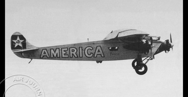 Histoire de l’aviation – 1er juillet 1927. En pleine nuit, ce vendredi 1er juillet 1927, va amerrir   l’America », l’app