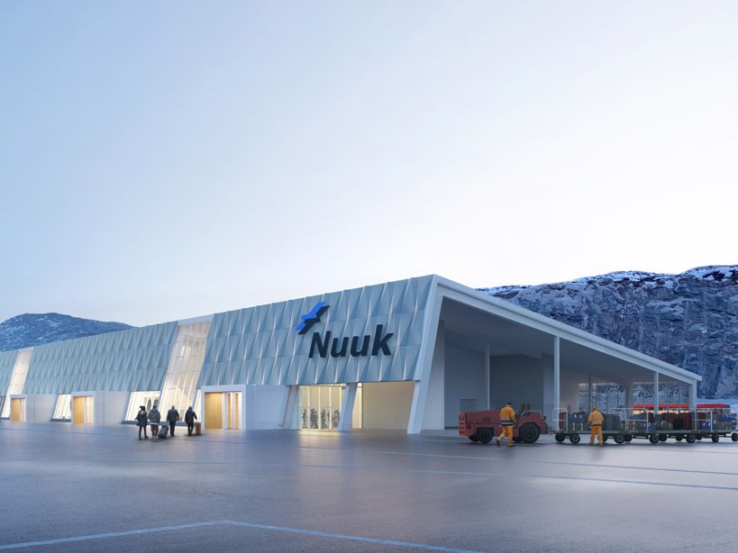 Nuuk, la capitale du Groenland, inaugure son aéroport international