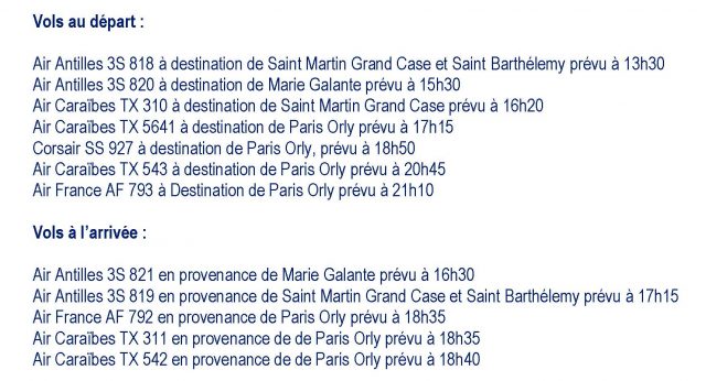 L'aéroport Guadeloupe-Pôle Caraïbes ouvert seulement de 12h à 22h 1 Air Journal L'aéroport Guadeloupe-Pôle Caraïbes ouvert seulement de 12h à 22h 1 Air Journal