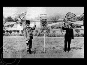 
Histoire de l’aviation – 14 mai 1905. Les frères Armand et Henri Dufaux dévoilent en ce mois de mai 1905 leur dernier eng