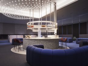 La compagnie Finnair a présenté à l’aéroport d’Helsinki un nouveau salon Business, baptisé Platinum Wing et réservé au 