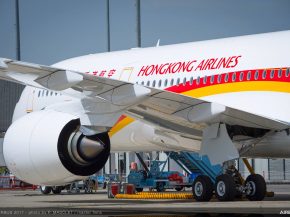 
La compagnie aérienne Hong Kong Airlines se préparerait à suspendre les vols passagers pour n’opérer que du transport de fr