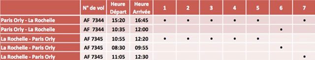 HOP! Air France exploitera Paris-Orly - La Rochelle pendant la saison estivale 1 Air Journal