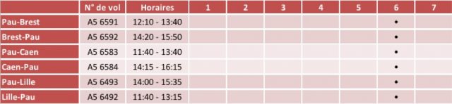 HOP! inaugure ses liaisons Pau-Caen et Pau-Brest 1 Air Journal HOP! inaugure ses liaisons Pau-Caen et Pau-Brest 1 Air Journal