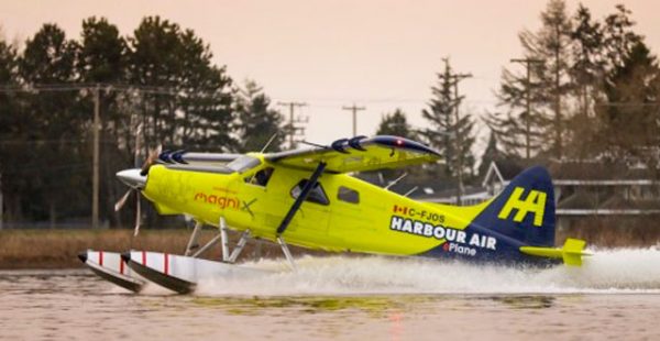 Harbour Air, la plus grande compagnie aérienne d hydravions d Amérique du Nord, a réalisé avec succès le vol inaugural du pre