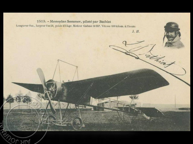 Le 14 février 1911 dans le ciel : Deux prix gagnés en un jour pour Léon Bathiat 