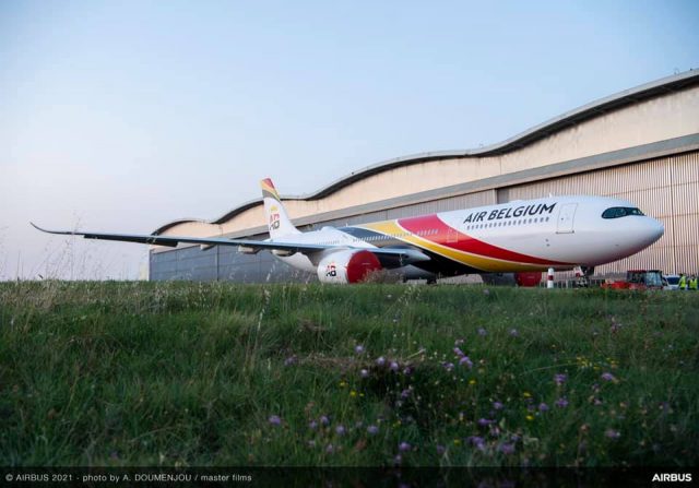 Air Belgium : le premier A330neo se dévoile avec sa livrée (photo) 35 Air Journal