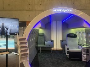 
ATR a présenté aux compagnies régionales américaines une cabine à trois classes pour l’ATR 72-600. Le projet de l avionneu