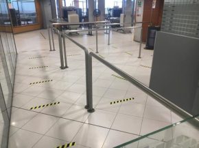 Dans le cadre de la lutte contre la propagation du cornavirus, la Société Aéroport Martinique Aimé Césaire (SAMAC) a mis en p