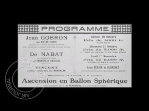 
Histoire de l’aviation – 31 octobre 1909. Depuis la veille, soit le samedi 30 octobre 1909, l’hippodrome de Villars accu
