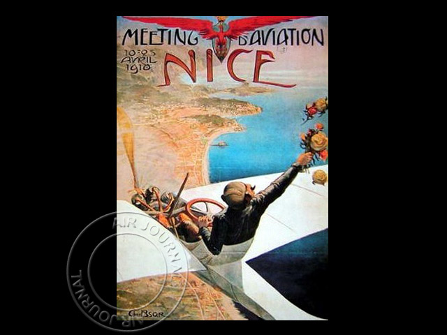 Le 15 avril 1910 dans le ciel : Meeting d’aviation de Nice : belle entrée d’Effimoff dans la compétition