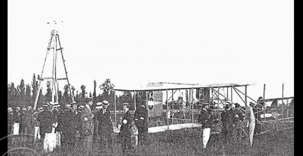 Histoire de l’aviation – 18 juillet 1909. L’aérodrome de Vichy accueille pour une semaine une grande manifestation aéronau