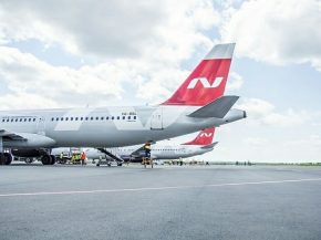 
Un premier vol de la compagnie aérienne russe Nordwind Airlines est arrivé mercredi 5 octobre à Varadero, à Cuba, après sept