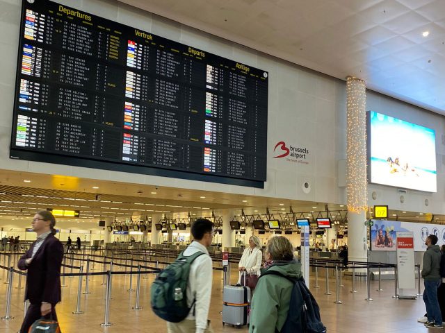 Brussels Airport : 81% de la fréquentation prépandémique en octobre 1 Air Journal
