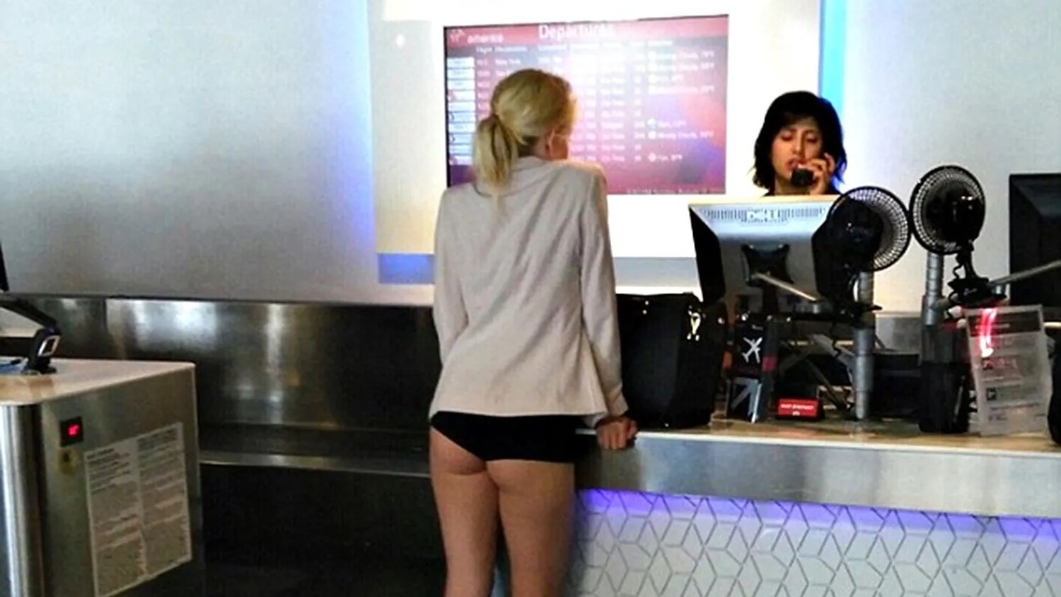 Claquettes et pyjamas interdits, civisme garanti ? L’Amérique de Trump s’attaque au look des passagers