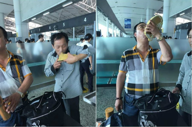 air-journal passagers chinois alcool
