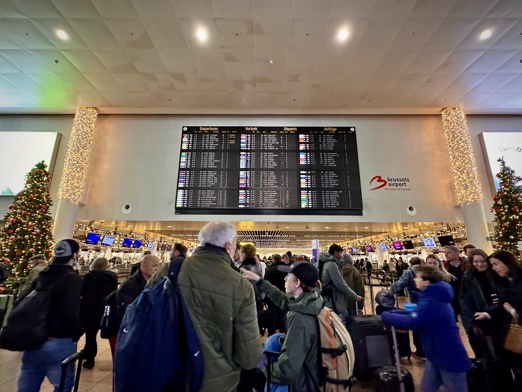 Brussels Airport : 23,6millions de passagers en 2024, en progression de 6,4 %