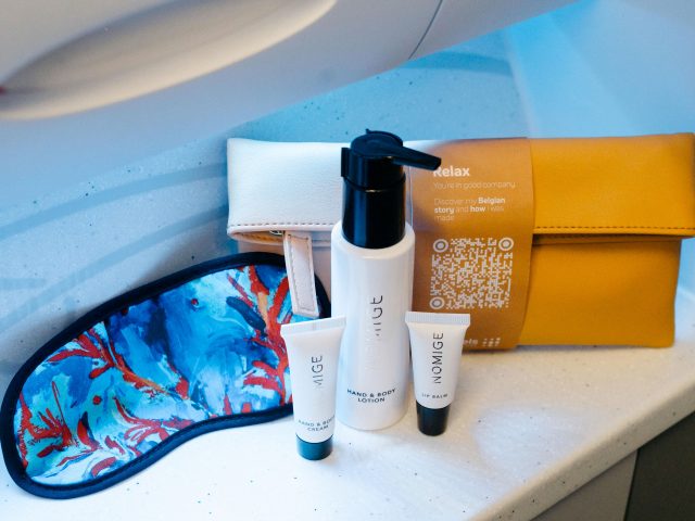 Brussels Airlines : une nouvelle pochette de confort pour la classe Affaires 75 Air Journal