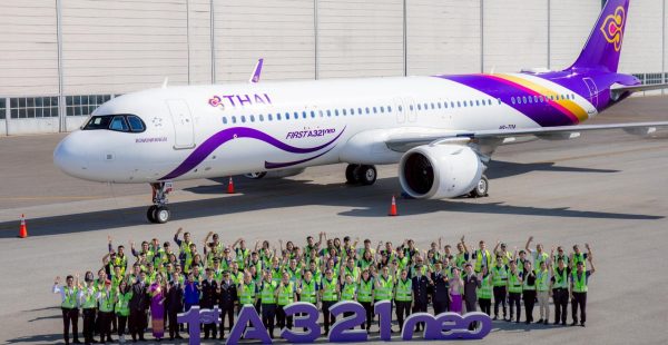 
Thai Airways ouvre un nouveau chapitre dans sa modernisation flotte avec l’arrivée de son premier Airbus A321neo, un monocoulo