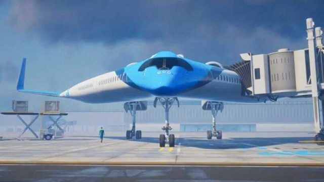 Flying-V : un projet d'avion futuriste soutenu par KLM (photo) 8 Air Journal