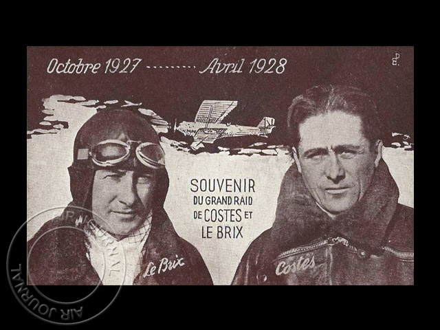 Le 14 avril 1928 dans le ciel : Joseph le Brix et Dieudonné Costes arrivent au Bourget après un long voyage