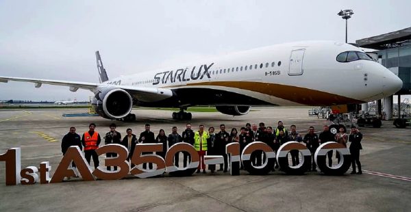 
La jeune compagnie taïwanaise STARLUX Airlines a pris livraison à Toulouse de son premier Airbus A350-1000, marquant une entré