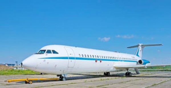 
L’avion présidentiel Rombac 1-11 du dictateur roumain déchu Nicolae Ceausescu, construit sous licence britannique, a été ve