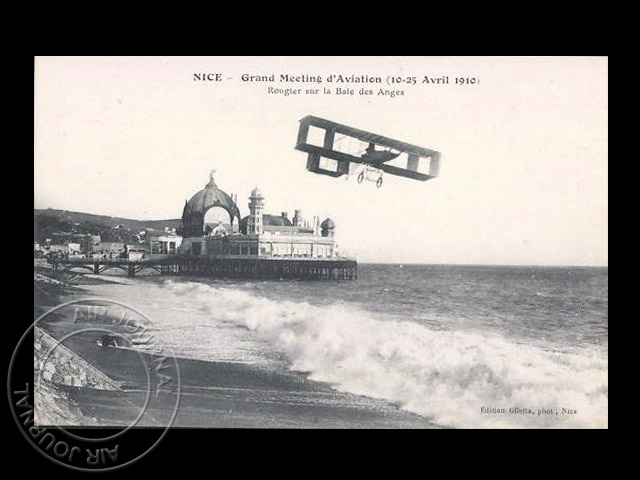 Le 15 avril 1910 dans le ciel : Meeting d’aviation de Nice : de beaux trophées pour Effimoff