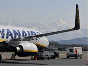 Ryanair a annoncé la suppression de 250 emplois administratifs dans ses bureaux à Dublin, Londres-Stansted, Madrid et Wroclaw en