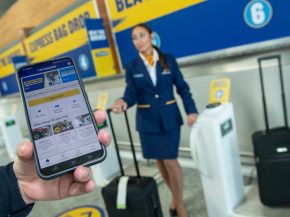 
Ryanair va avancer de 20 minutes la fermeture de ses comptoirs d’enregistrement en aéroport et de dépôt des bagages en soute