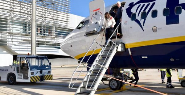 
Ryanair a inauguré mercredi son centre de maintenance d avions, nouvellement agrandi, à l aéroport de Séville-San Pablo et a 