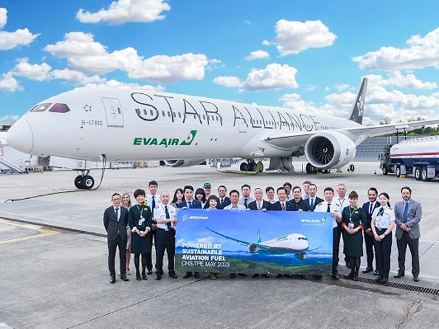EVA Air : un Boeing 787-10 avec une livrée Star Alliance 10 Air Journal