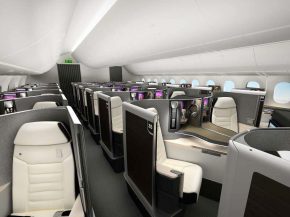 L entreprise française Safran, un des leaders mondiaux des sièges d avion pour équipage et passagers, a dévoilé une nouvelle 