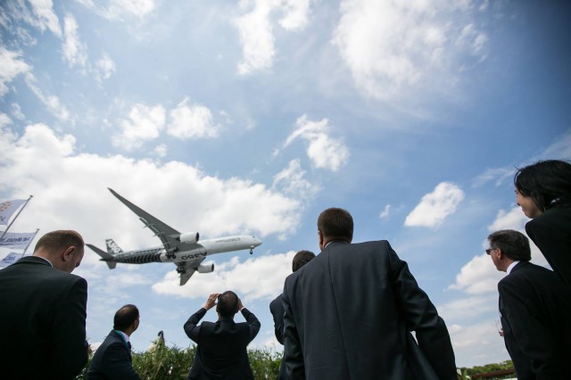 air-journal salon du bourget airbus a350