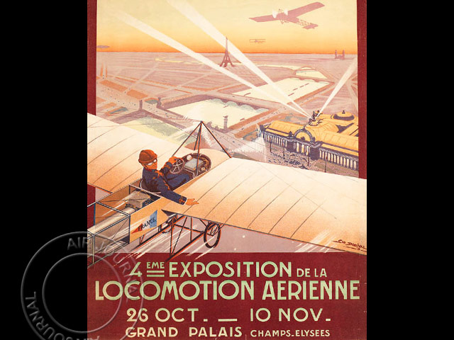 Le 26 octobre 1912 dans le ciel : Ouverture du Salon de l’Aéronautique