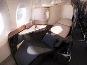 
Thai Airways va supprimer la Première classe sur l’ensemble de sa flotte long-courrier et standardiser ses cabines autour de t
