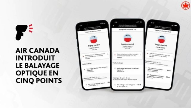 Air Canada propose le suivi en temps réel des bagages enregistrés dans son application mobile 12 Air Journal